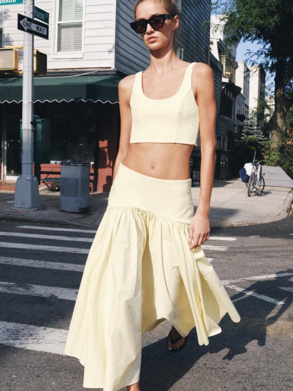ZARA COMBINED INTERLOCK SKIRT 2335/627/306